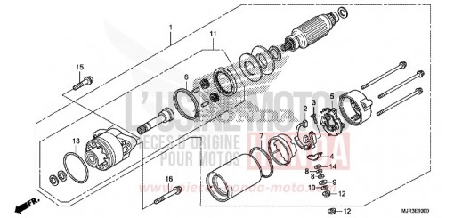 DEMARREUR GL1800CF de 2015